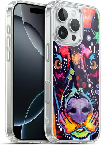 Vista 251 de Oficial Dean Russo perros 3 suave funda de Gel para Apple Iphone 7 Plus/8 Plus, Amy