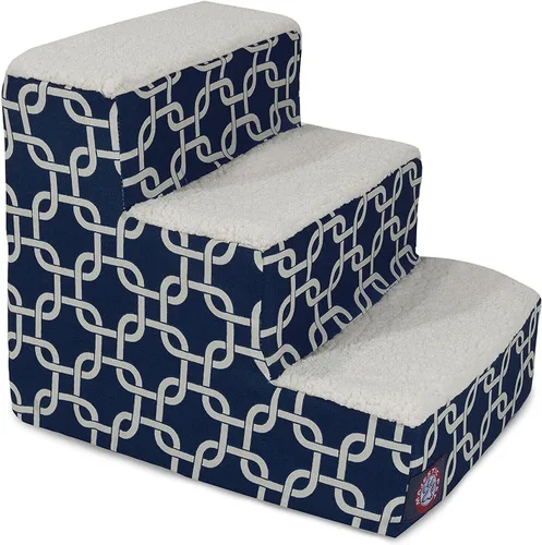 Vista 59 de Majestic Pet - Escaleras portátiles para mascotas suave escalón de espuma de sherpa escalones para perros y gatos rampa para cachorros