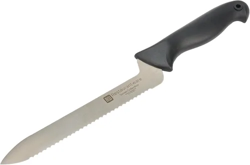 Vista 21 de Restaurantware Sensei - Cuchillo para deshuesar de 6 pulgadas con pines codificados de colores, cuchillo de acero alemán negro resistente a