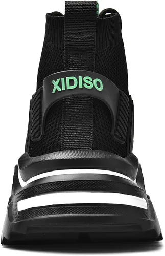 Vista 3 de SANNAX Zapatos deportivos de moda para hombre, zapatos para caminar, zapatos casuales de alta calidad para hombre