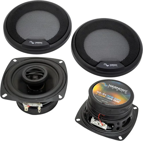 Vista 2 de Harmony Audio Compatible con Mazda 626 1988-1989 Front Dash Factory Altavoz de repuesto HA-R4 Altavoces