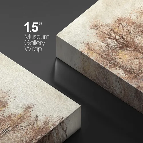 Vista 4 de wall26 Impresión en Lienzo Arte de Pared Otoño Caída Hoja Naranja Bosque Granja Árbol Paisaje Naturaleza Vida Silvestre Ilustraciones Arte Moderno