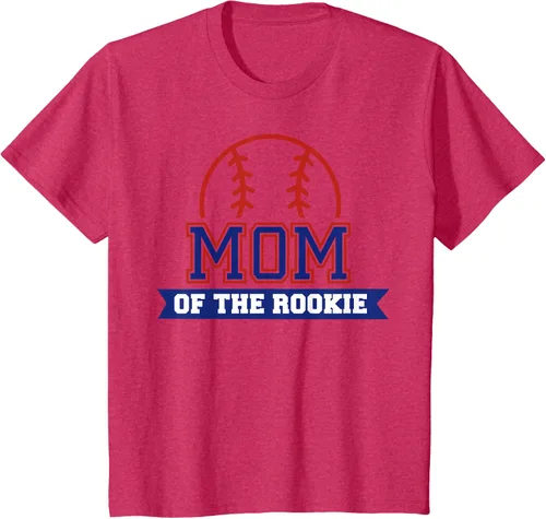 Vista 82 de Mom of Rookie - Camiseta de béisbol para primer cumpleaños, Blanco