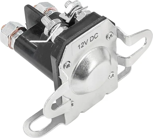 Vista 5 de Caltric Solenoide de relé de arranque compatible con John Deere LT133 LT166 L1742 L2048 GX85 SX85 S2348