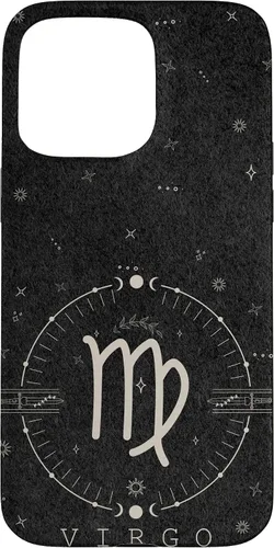 Vista 31 de Aesthetic Virgo Zodiac Sign Astrological Stars Celestial Case for iPhone 17