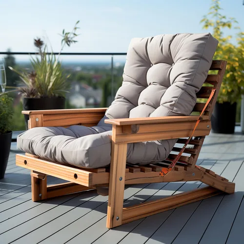 Vista 2 de Cojines de banco personalizados para muebles de interior, cojines de asiento de ventana de espuma viscoelástica de 4 pulgadas de grosor