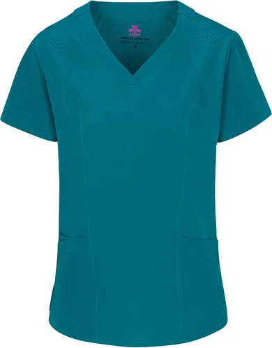 Vista 2 de Natural Uniforms Conjunto de ropa quirúrgica elástica para mujer