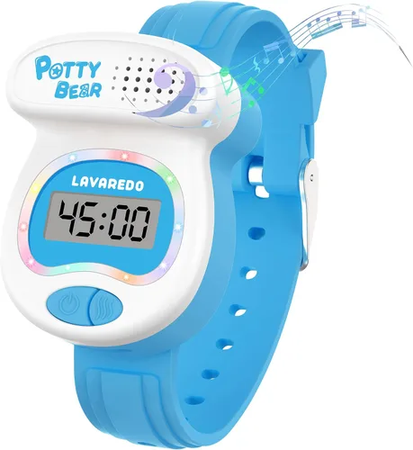 Vista 13 de NN BEN NEVIS Reloj de entrenamiento para ir al baño, temporizador para ir al baño y luces LED coloridas, ayuda para entrenamiento de inodoro
