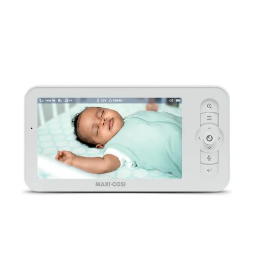 Vista 16 de Maxi-Cosi See Pro 360 Baby Monitor con traducción CryAssist™ AI Cry Translation, cámara HD 2K con PTZ, unidad principal segura sin Wi-Fi de 5
