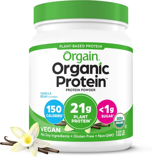 Vista 10 de Orgain polvo protéico orgánico a base de plantas, 3 Sabores, varios tamaños