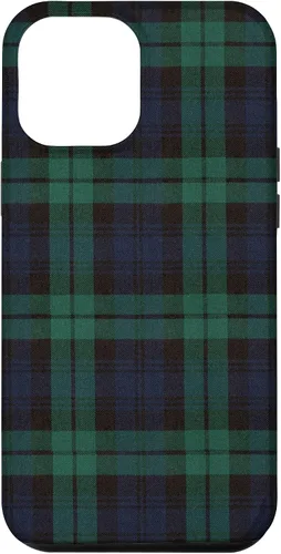 Vista 24 de Funda para iPhone 13 Pro Max Campbell Watch Scotland Plaid Clan Scottish Tartan