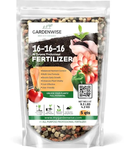 Vista 44 de 10-10-10 Fertilizante para plantas de liberación lenta - 10 10 10 Fertilizante granular multiusos de jardín para verduras, tomate, arborvitae