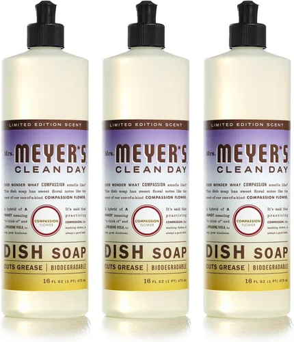 Vista 108 de Mrs. Meyer’s Clean Day - Detergente líquido para platos, aroma a lavanda, botella de 16 oz