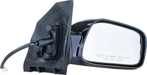 Vista 6 de Dependable Direct Espejo lateral del lado del conductor pintado en negro no calefactado no plegable para Toyota Corolla LE, S