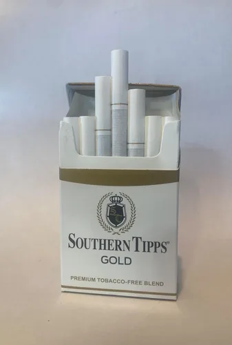 Vista 3 de SOUTHERN TIPPS Cigarrillos de hierbas dorados (20 varillas) – Sin tabaco ni nicotina Alternativa suave y satisfactoria al cigarrillo Mezcla