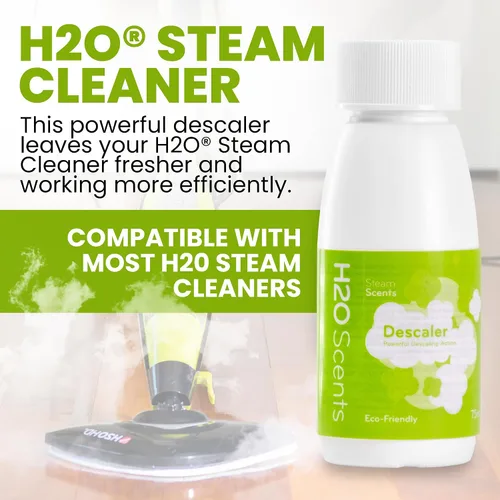 Vista 2 de H2O Limpiador de vapor descalcificador - Paquete de 3 (descalcificador)