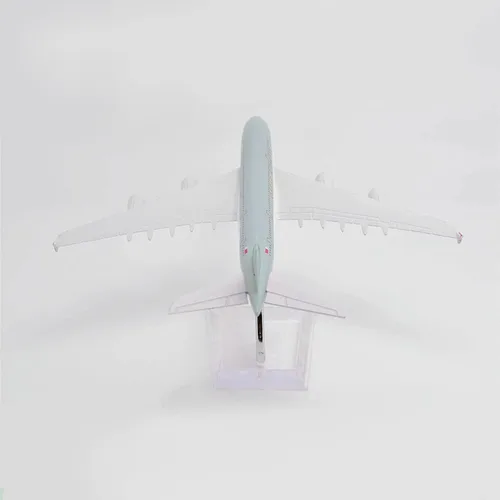 Vista 7 de 1:400 A380 Qatar Airways Avión Modelo Simulación Avión Modelo Avión Avión Modelo Aviación Aviación Modelo Kit de Aviación para Colección