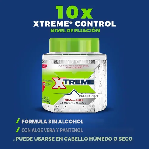 Vista 4 de Gel Wetline Xtreme Pro-Expert para peinado 15.87 onzas (450 g) (Paquete de 1)