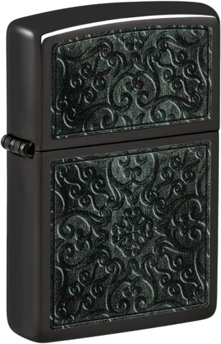 Vista 18 de Zippo Encendedor de Bolsillo de Latón Armor Pulido con Diseño de Ondas de Lujo