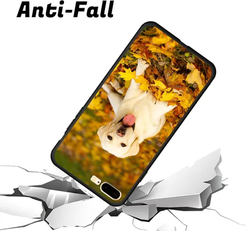 Vista 3 de Funda de teléfono con foto personalizada para iPhone 7 Plus 8 Plus, imagen personalizada/texto, funda negra delgada y suave, regalo único de nicho