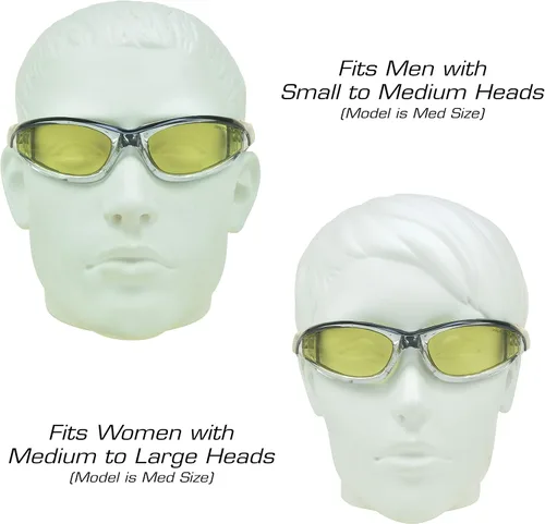 Vista 4 de Gafas protectoras para motociclistas con protección contra los rayos ultravioletas