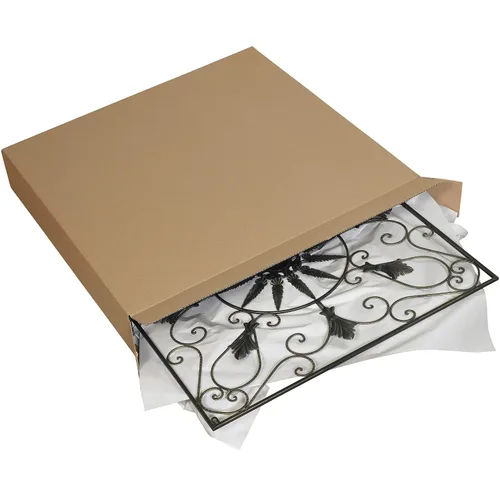 Vista 5 de Choice Shipping Supplies Cajas de carga lateral de cartón corrugado de 36 x 5 x 36 pies, Kraft, paquete de 20, para envío, embalaje y mudanza, por