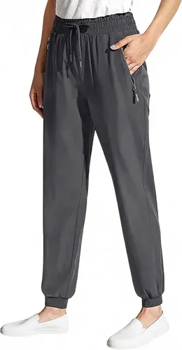 Vista 6 de Pantalones casuales de seda de hielo ultra elásticos para mujer de más de 50 años