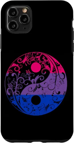 Vista 11 de iPhone 15 Bi Pride Yin Yang Bisexual Bisexualidad Bisexual Orgullo Bisexual Funda LGBTQ