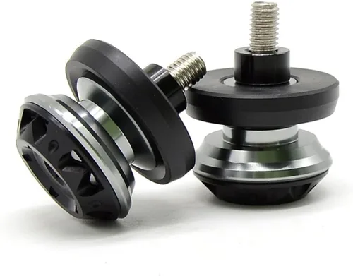 Vista 4 de Carretes de basculante para motocicleta, tornillos deslizantes para Kawasaki VERSYS 1000 Z800 Z 1000SX Z800 Z 1000SX Z250 Anticaída Marco Negro