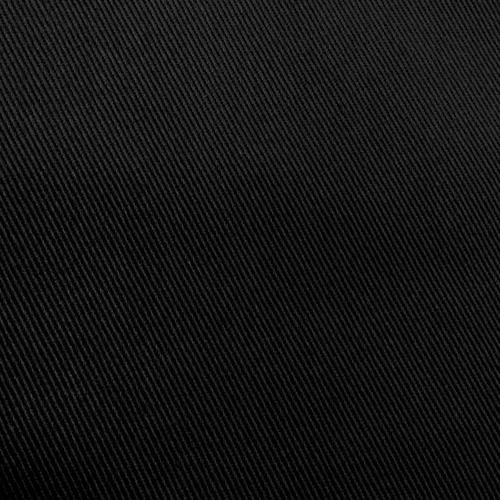 Vista 2 de Ultimate Textile Mantel ovalado de sarga de polialgodón 60 x 102 pulgadas, color negro