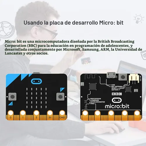 Vista 5 de Yahboom Microbit V2 Coding Smart Robotics Toys DIY STEM Science Education RC Kit de coche para niños de 10 años en adelante, compatible con BBC