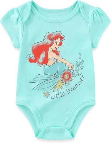 Vista 3 de Disney Minnie Mouse Fabulous - Paquete de 5 mamelucos para niñas recién nacidas, bebés y bebés