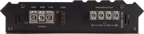 Vista 4 de Power Acoustik VA1-1600D Serie Vertigo 1,600 vatios Max Monoblock Clase D Amp