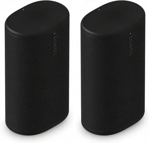 Vista 15 de Sonos Play - Altavoz Bluetooth portátil con WiFi, Alexa, batería de 24 horas, base de carga, color negro