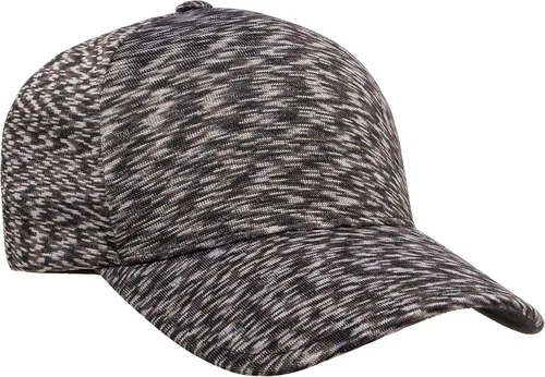 Vista 7 de Flexfit Gorra Unipanel sin costuras Delta, Negro (Melange Black)