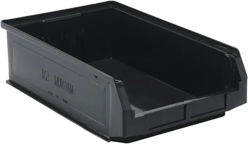 Vista 4 de Quantum Storage Systems Quantum Storage QMS531BK - Paquete de 6 cubos de almacenamiento de plástico resistentes Magnum, 19-3/4 pulgadas x 12-3/8