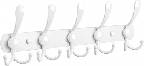 Vista 7 de YUNISS Perchero montado en la pared, 3 ganchos triangulares de acero inoxidable para abrigos, sombreros, batas, toallas en recibidor y entrada Negro