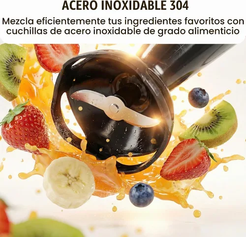 Vista 3 de Elite Gourmet EHB2425B Batidora de mano de inmersión, 1 toque, 150 W, negro