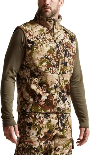 Vista 4 de SITKA Gear Men's Stratus Windstopper Water Repellent Ultra-Quiet Fleece Hunting Vest