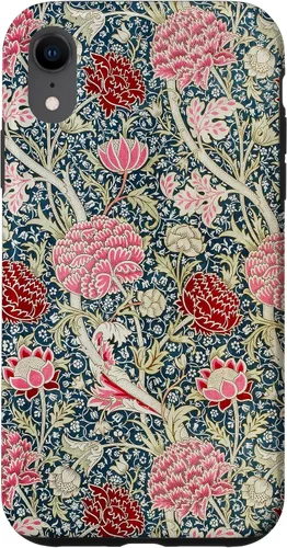 Vista 24 de iPhone 16 Cray - William Morris Art Nouveau Pattern Case