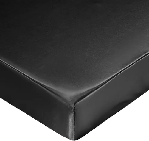 Vista 10 de SiinvdaBZX Sábanas de Satén para Mini Cuna 38 x 24 Pulgadas, Sábanas Sedosas y Suaves para Mini Cuna Portátil, Funda de Colchón, Sábanas para Corral