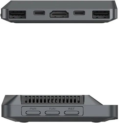 Vista 3 de Khadas Mini ARM PC computadora de placa única RK3588S SoC CPU de 8 núcleos y GPU de 4 núcleos, 6 tapas NPU, computadora de escritorio compacta 8+32GB