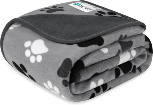 Vista 12 de PetAmi Manta Impermeable para Mascotas Cama para Perros Funda de Sofá para Muebles, Reversible Lavable Forro Polar Suave