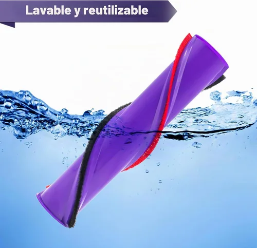 Vista 8 de Limpiador de cabezal motorizado de liberación rápida para aspiradoras Dyson V6 DC58 DC59 DC61 DC62 DC72 DC74 Modelos Cabezal de limpieza Dyson SV04