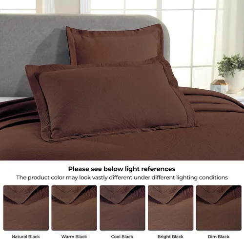 Vista 4 de Superior Juego de colcha de algodón de 2 piezas, diseño de círculos celtas, decoración de cama para el hogar, 1 funda de almohada, manta