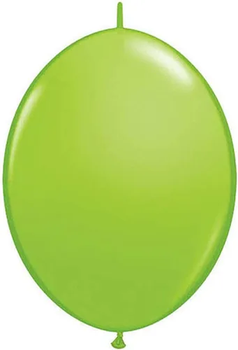 Vista 2 de Qualatex 65224 Quicklink - Globos de látex verdes, 12 pulgadas, color verde, paquete de 50