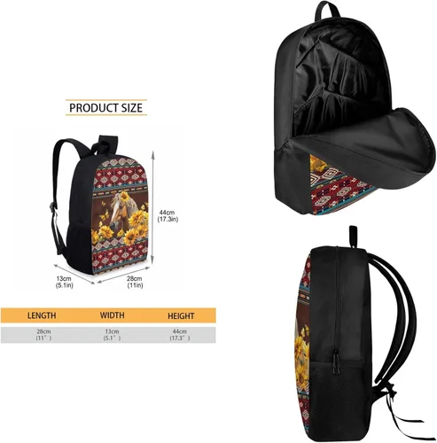 Vista 98 de HUGS IDEA Juego de 3 bolsas escolares con aislamiento térmico para el almuerzo, estuche para lápices