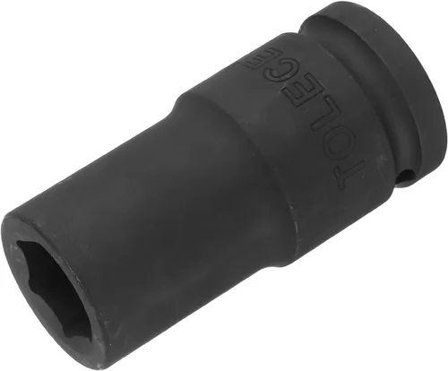 Vista 19 de uxcell Enchufe de impacto profundo de 0.669 in y 12 puntos de 3/4 pulgadas, acero CR-MO 3.071 in de longitud, tamaños métricos