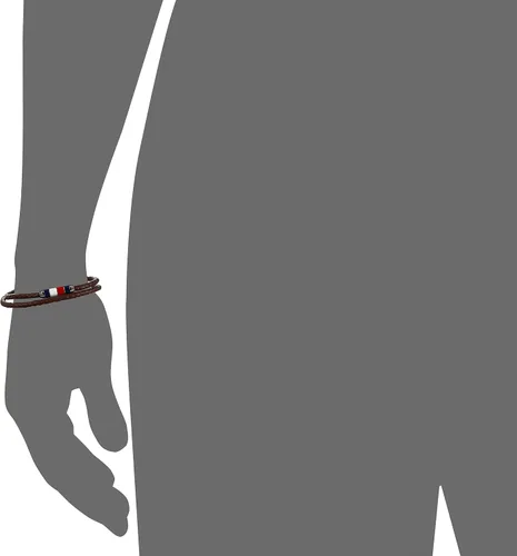 Vista 3 de Tommy Hilfiger - Pulsera de cuero para hombre