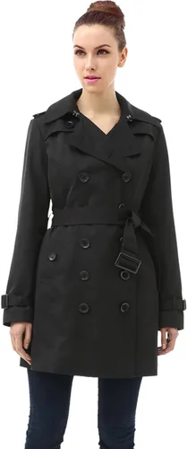 Vista 2 de BGSD Leah - Gabardina impermeable con capucha para mujer